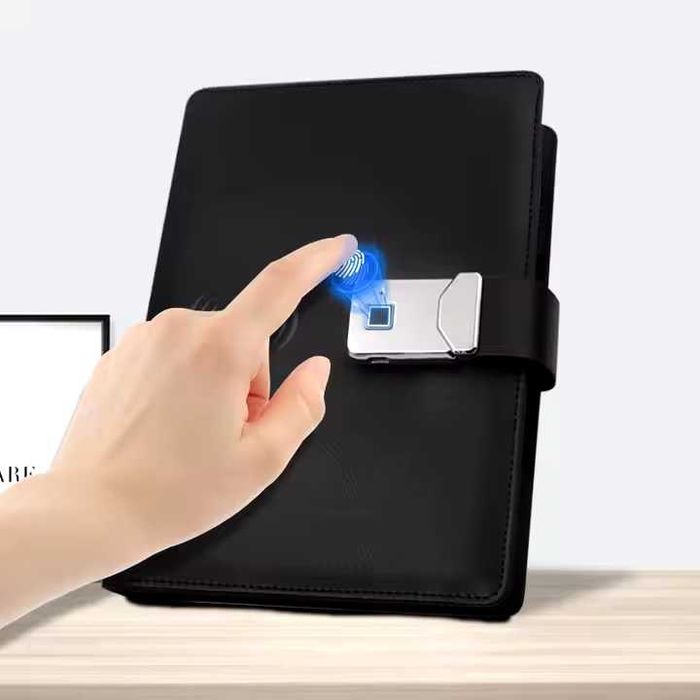 Смарт Блокнот щоденник, з відбитком пальця Touch ID та Power Bank