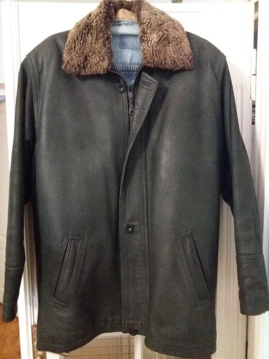 Куртка чоловіча шкіряна.Куртка мужская кожанная.