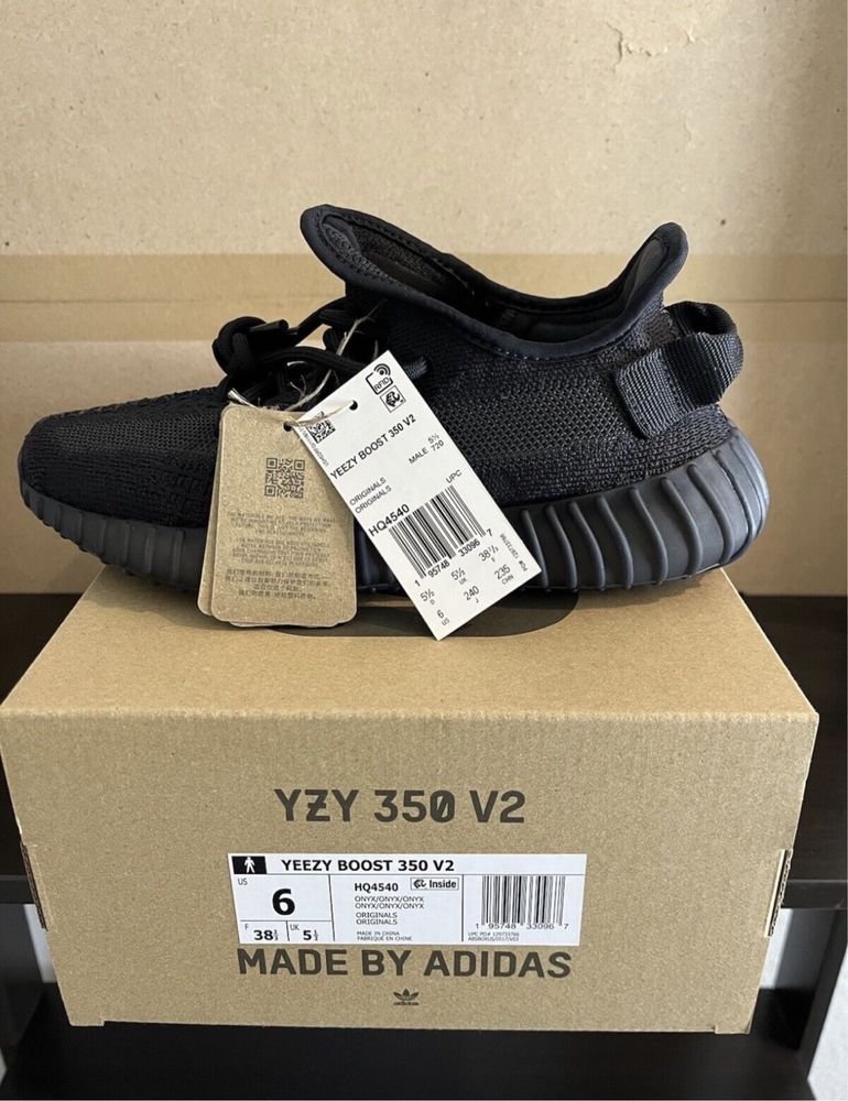 Оригинальные Adidas Yeezy Boost 350 v2 Onyx Original 100%