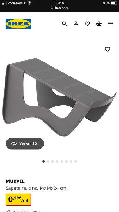 Caixa e Sapateiras IKEA
