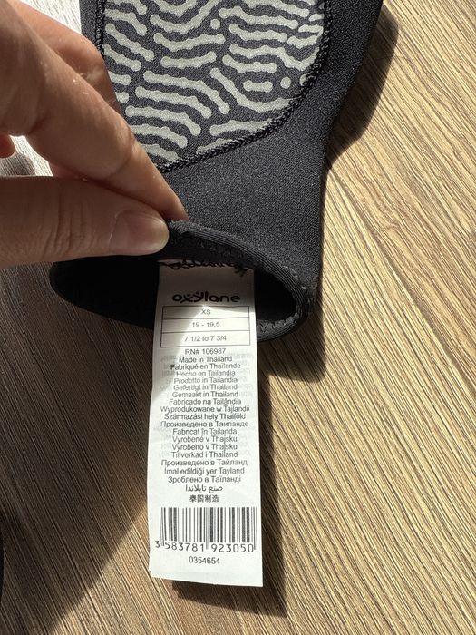 Rękawiczki noeprenowe 2,5 mm Rozmiar XS 7,5-7,75