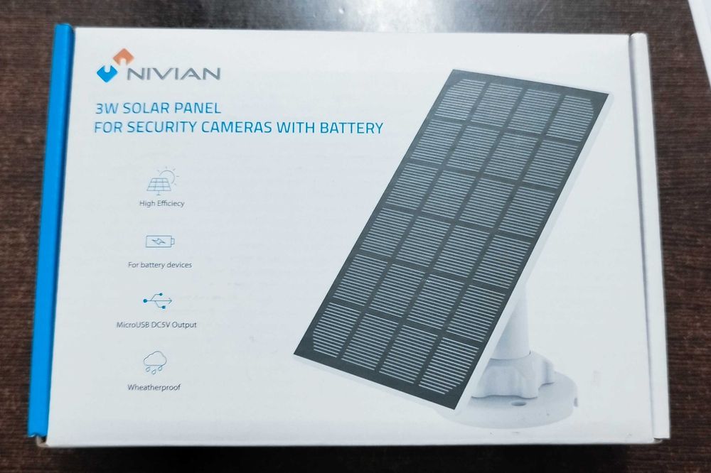 Painel Solar para camera vigilância
