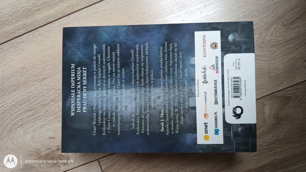 Pakiet SARAH J MAAS szklany tron