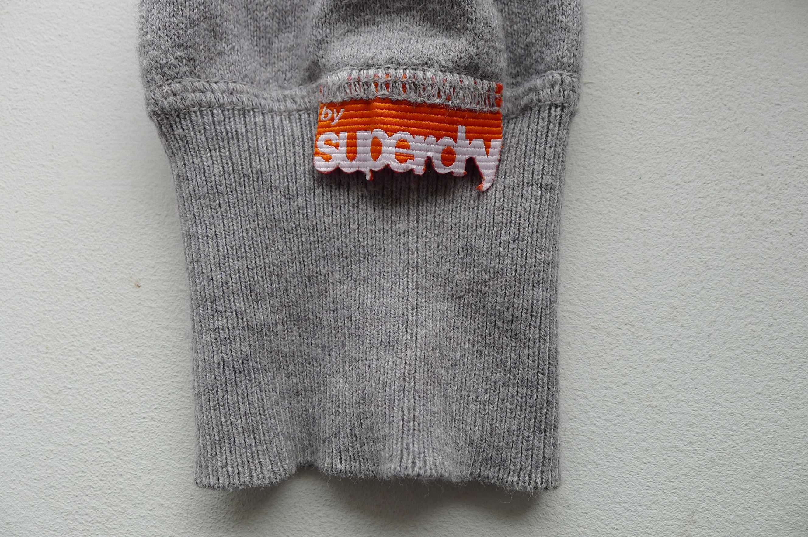 sweterek sweter SUPERDRY Japan v-neck meski r. L okazja