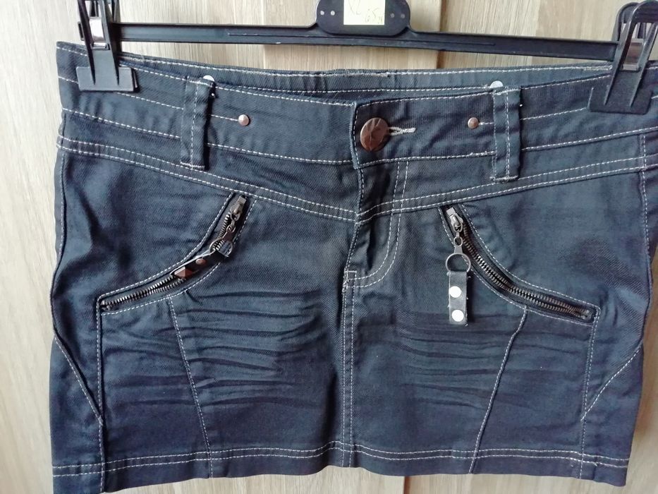 Czarna spódnica Orsay dżins 36. Polecam