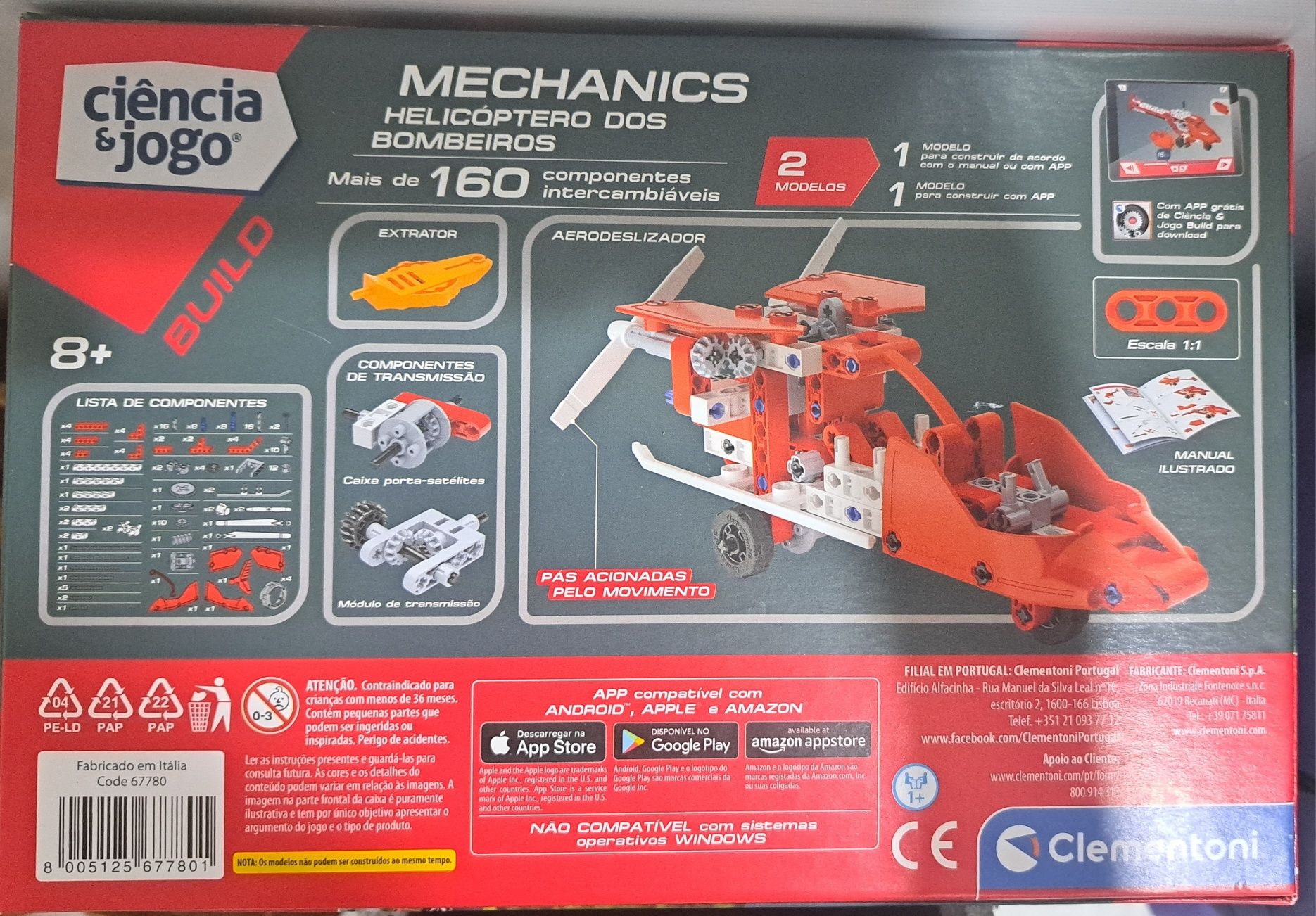 Helicóptero NOVO Clementoni