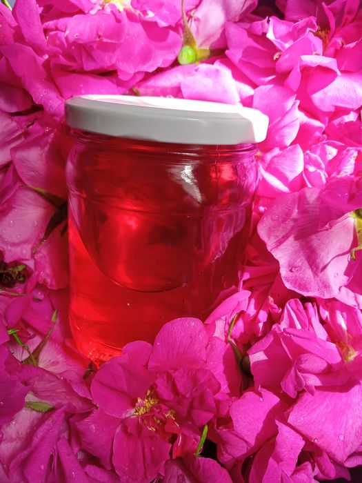 Syrop sok z płatków róży 0,5 L