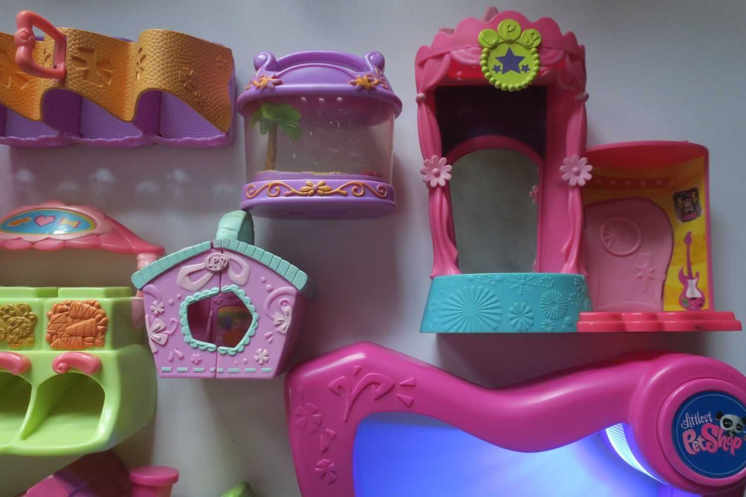 Domek Littlest Pet Shop LPS Hasbro buda podajnik scena zjeżdżalnia