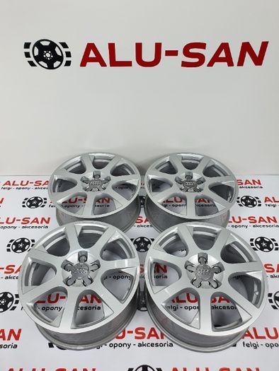 NOWE Alufelgi AUDI 17" 5x112 Q5 8R0 8A0 A4 B8 8K0 A6 C7 4G0 Srebrny