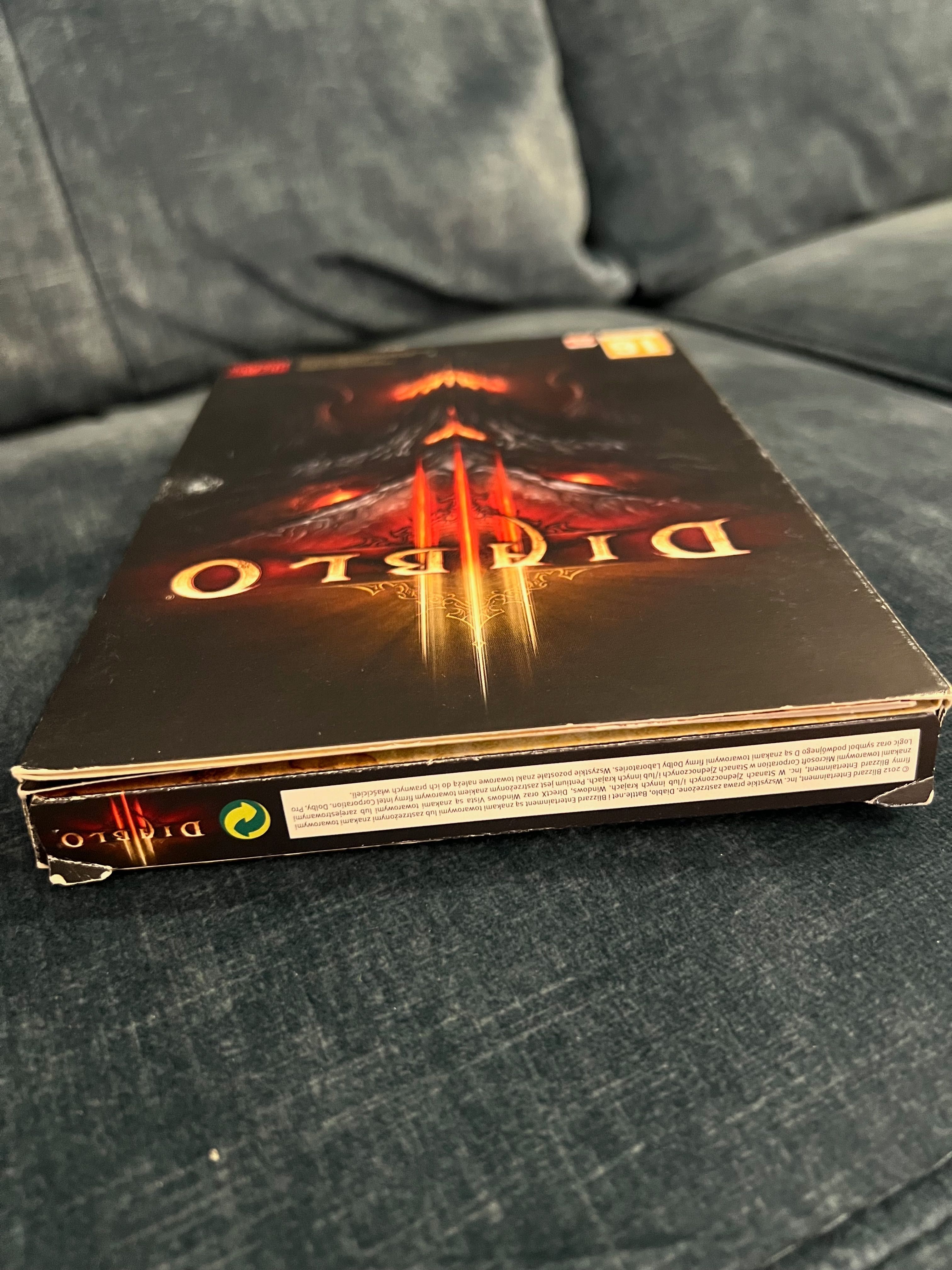 Pudełko i płyta Diablo III - bez gry