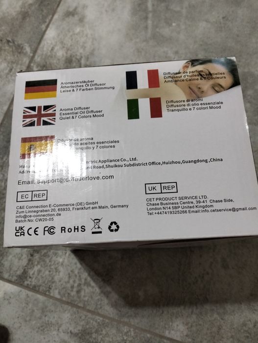 Aromatyczny dyfuzor zapachowy