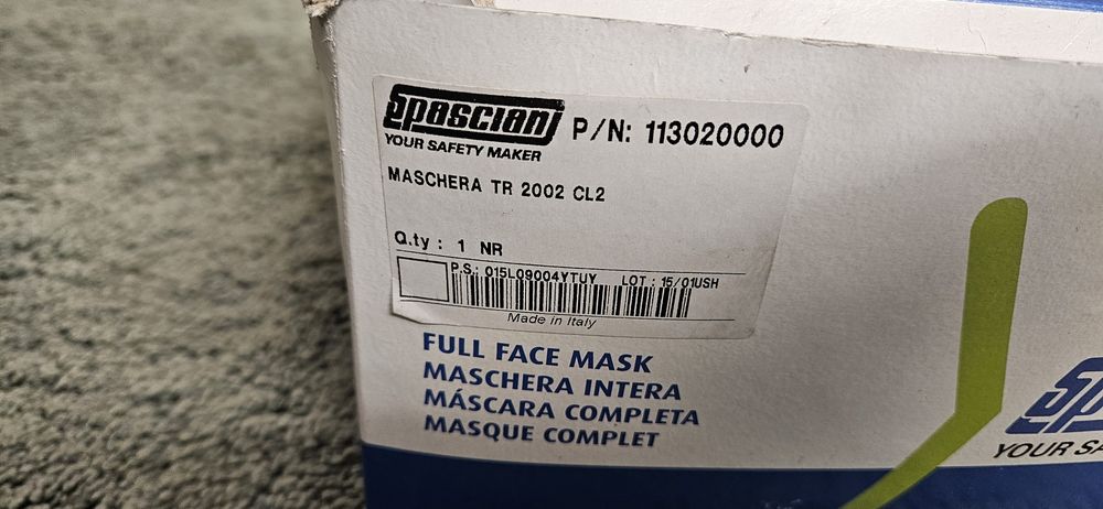 maska twarzowa do ozonowania
Maska pełnotwarzowa do ozonowa