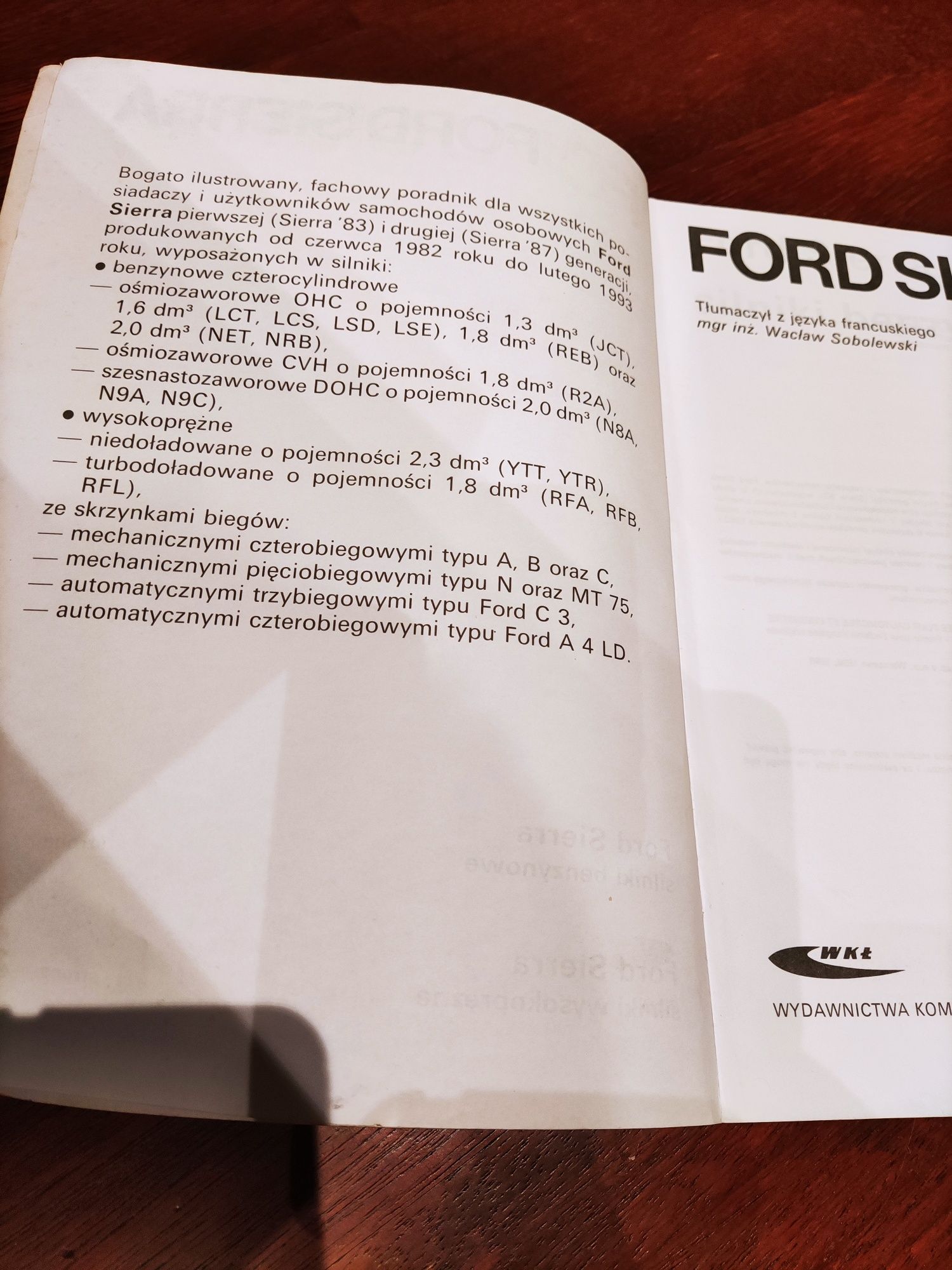 Sam naprawiam poradnik Ford Sierra