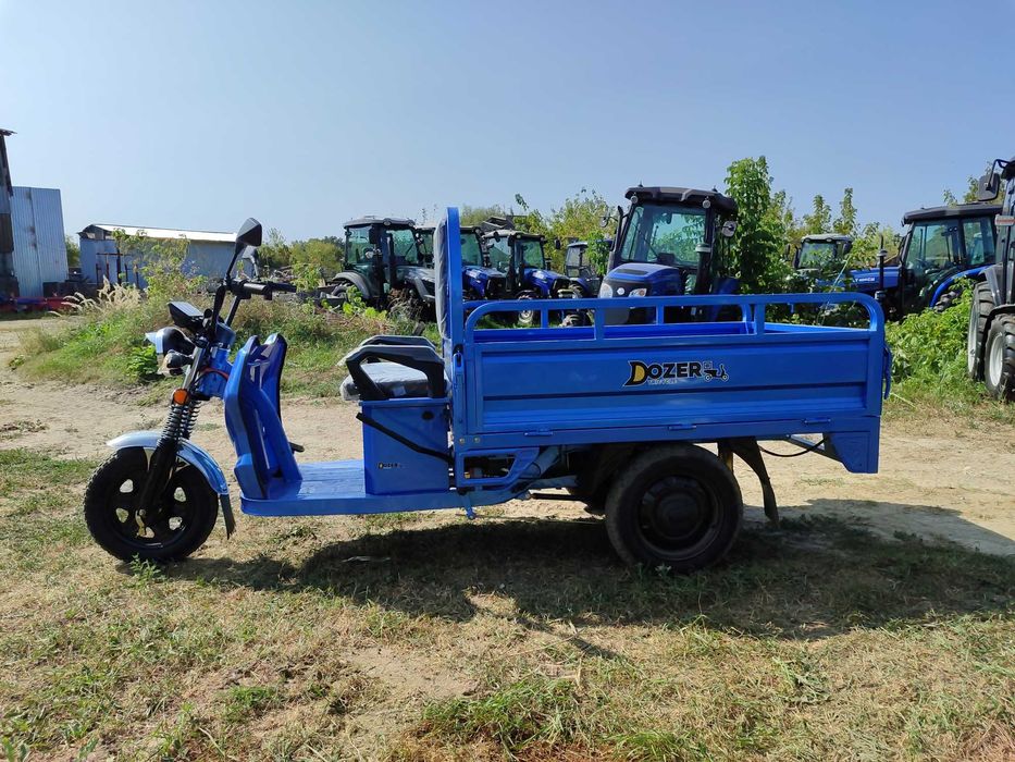 Аккумуляторный трицикл Электро Дозер 1200 ватт