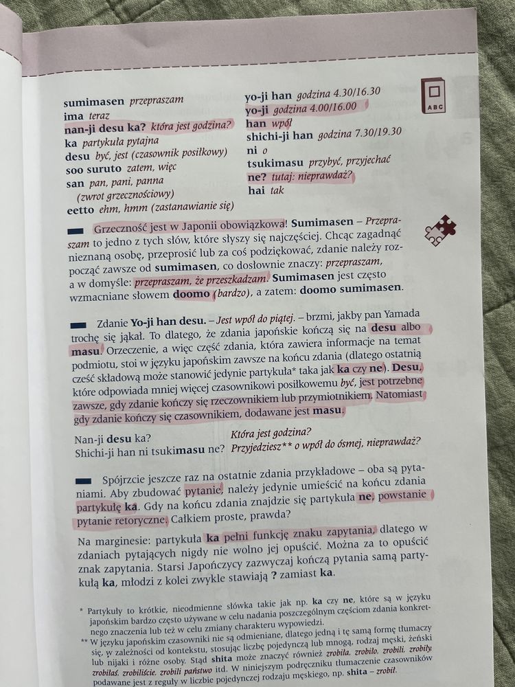 Książka i płyty do nauki japońskiego