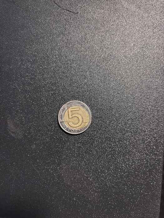 Dwustronny Destrukt 5 zł 2016