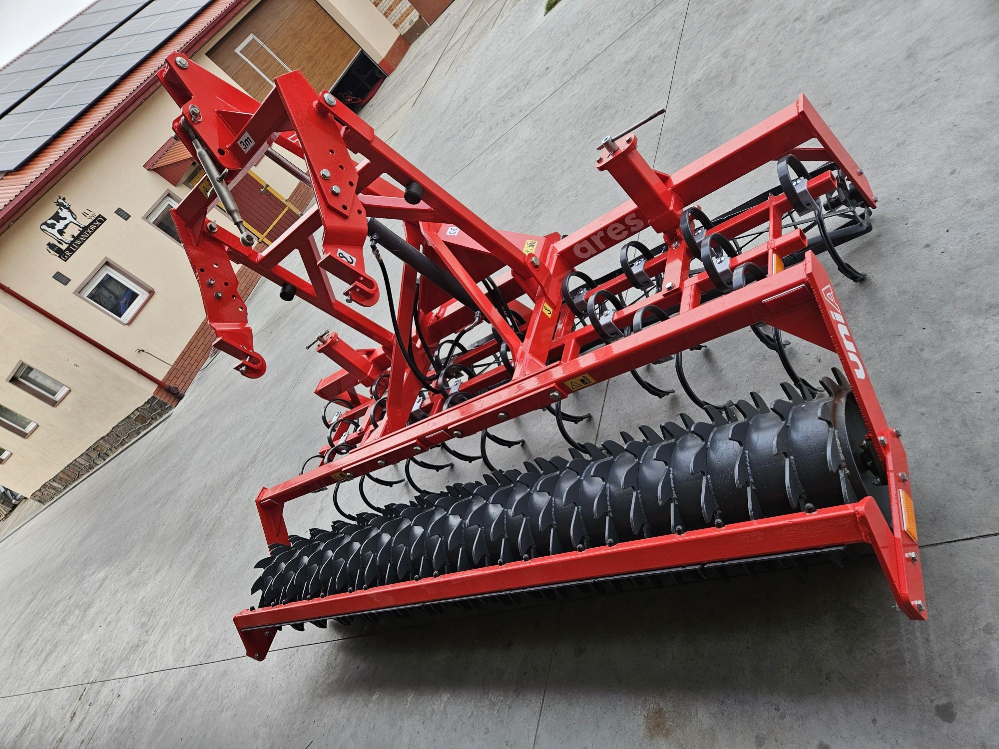 Agregat uprawowo siewny Unia Ares Xlp nie Agro Masz Grano rolmako lift