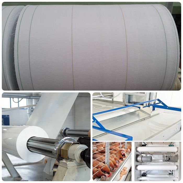 Стрічка видалення курячого посліду поліпропіленова