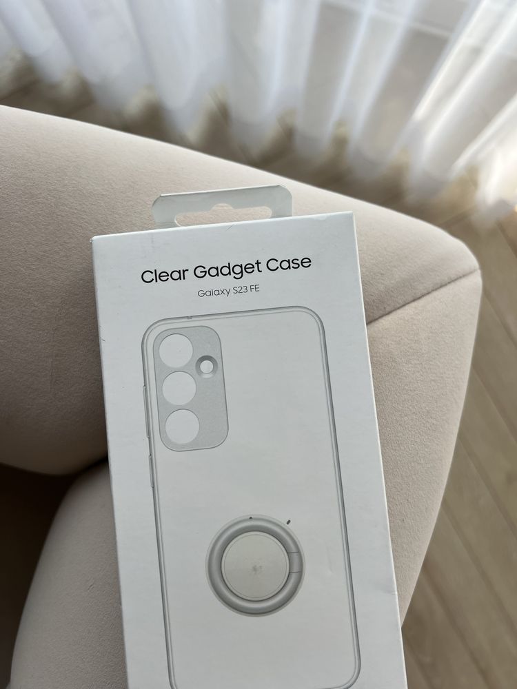 Nowe oryginalne etui Clear Gadget Case do Samsung Galaxy S23 FE