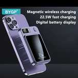 Powerbank magnetyczny iPhone 10000 mAh czarny
