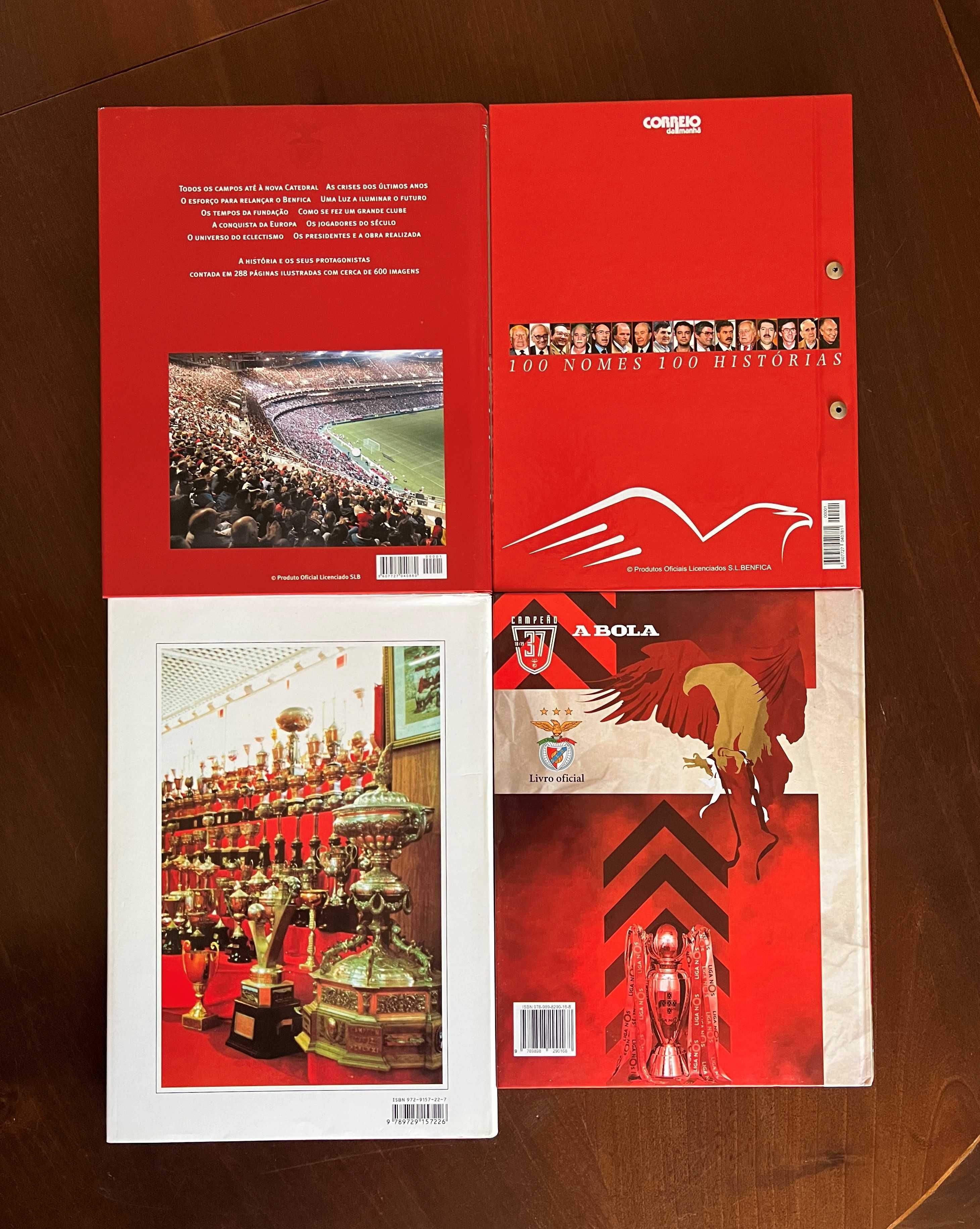 S. L. Benfica - Conjunto de Livros - Futebol