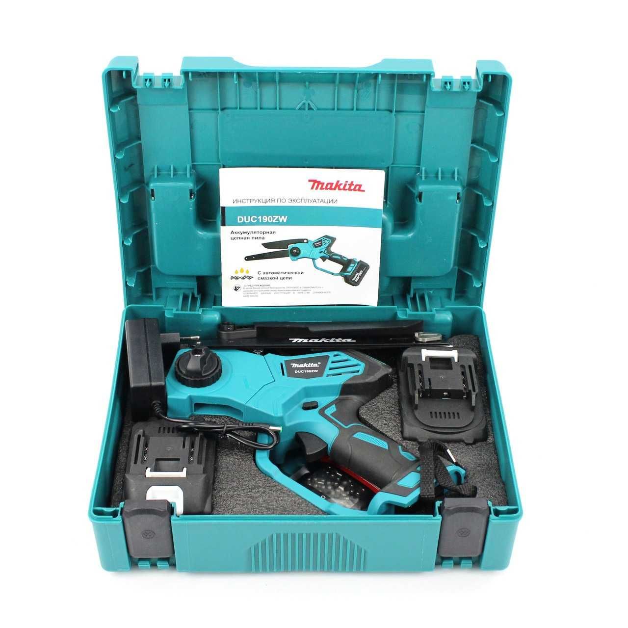 Міні пилка акумуляторна Makita DUC190ZW (36V, 6Аh) Гілкоріз Макіта