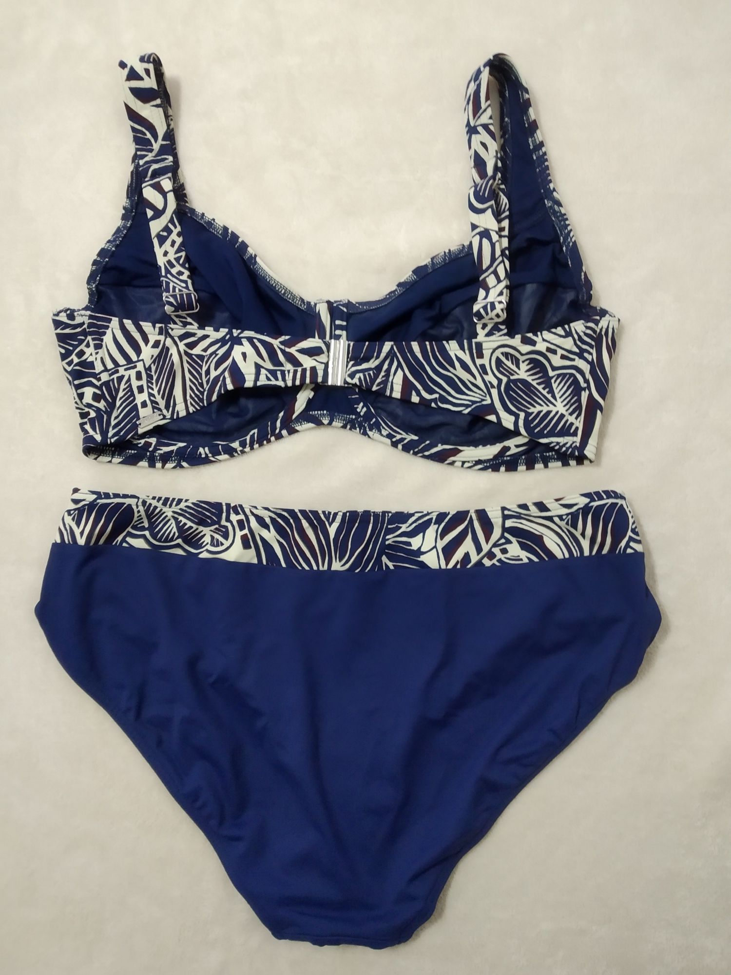 (NOVO, PORTES GRÁTIS) Bikini TRIUMPH azul estampado - Tamanho 42 E