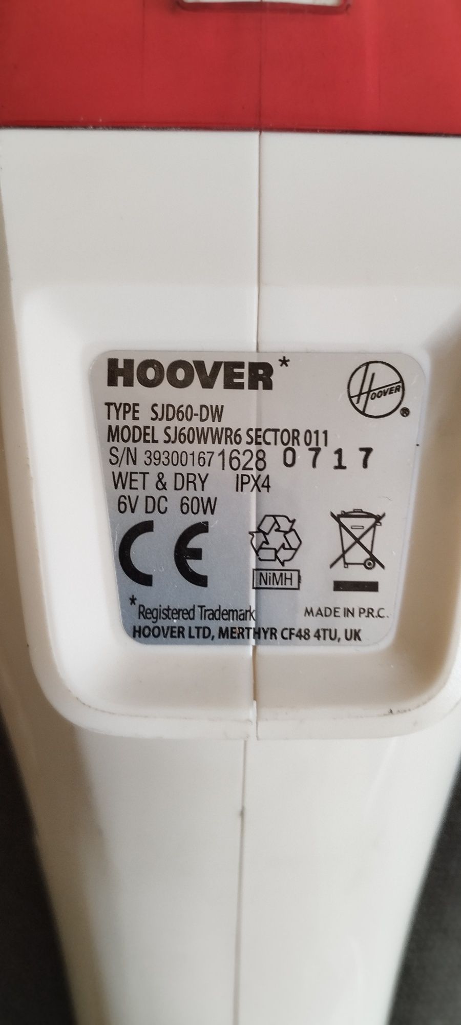 Hoover Aspirador mini sem fios