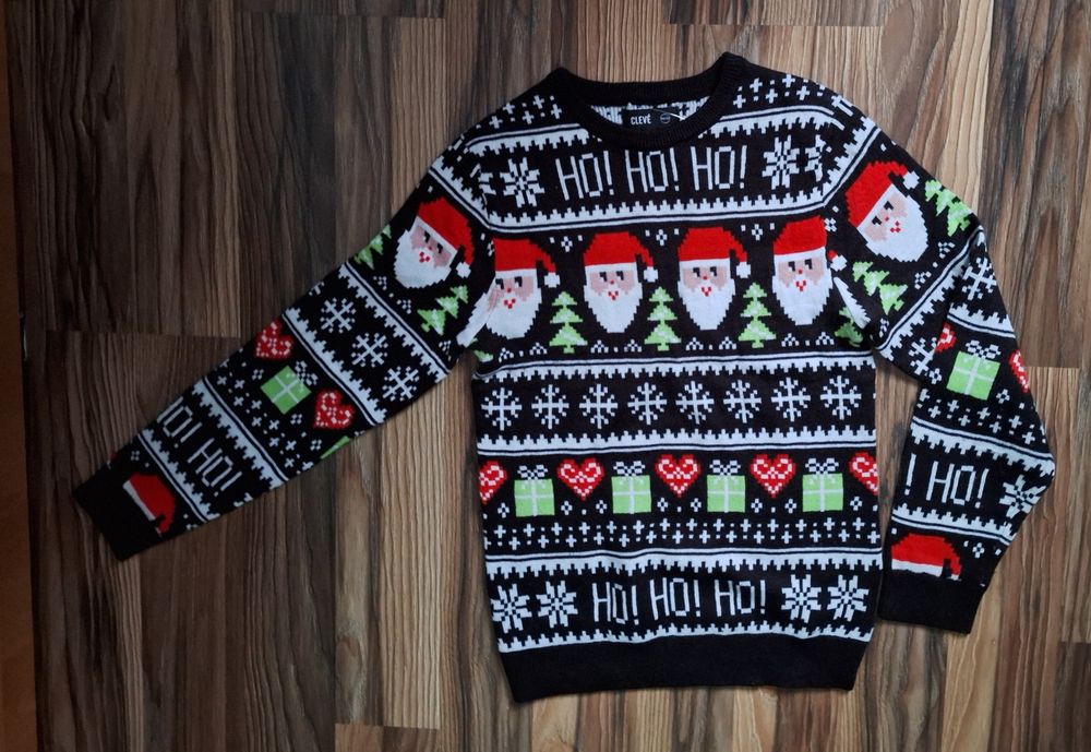 Świąteczny sweter chłopięcy roz. 146/152