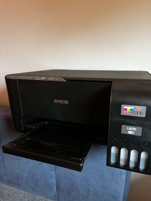 Zestaw biurowy Epson EcoTank L3270 + tusze, papier, laminator i folie
