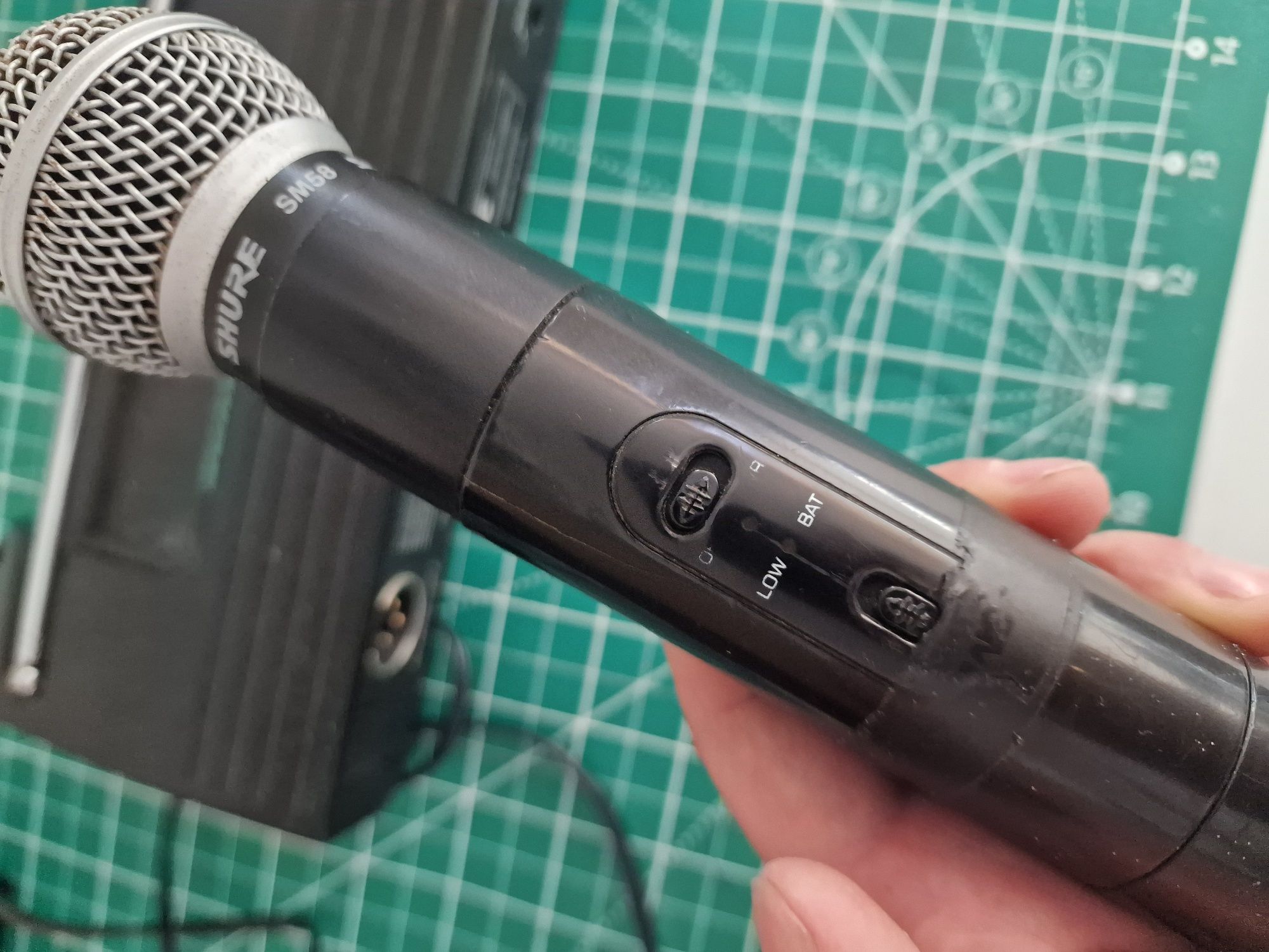 Mikrofon dynamiczmy bezprzewodowy Shure SM58