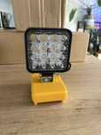 Adapter/Lampa robocza do dewalt 18v 8W z ładowarka ! !