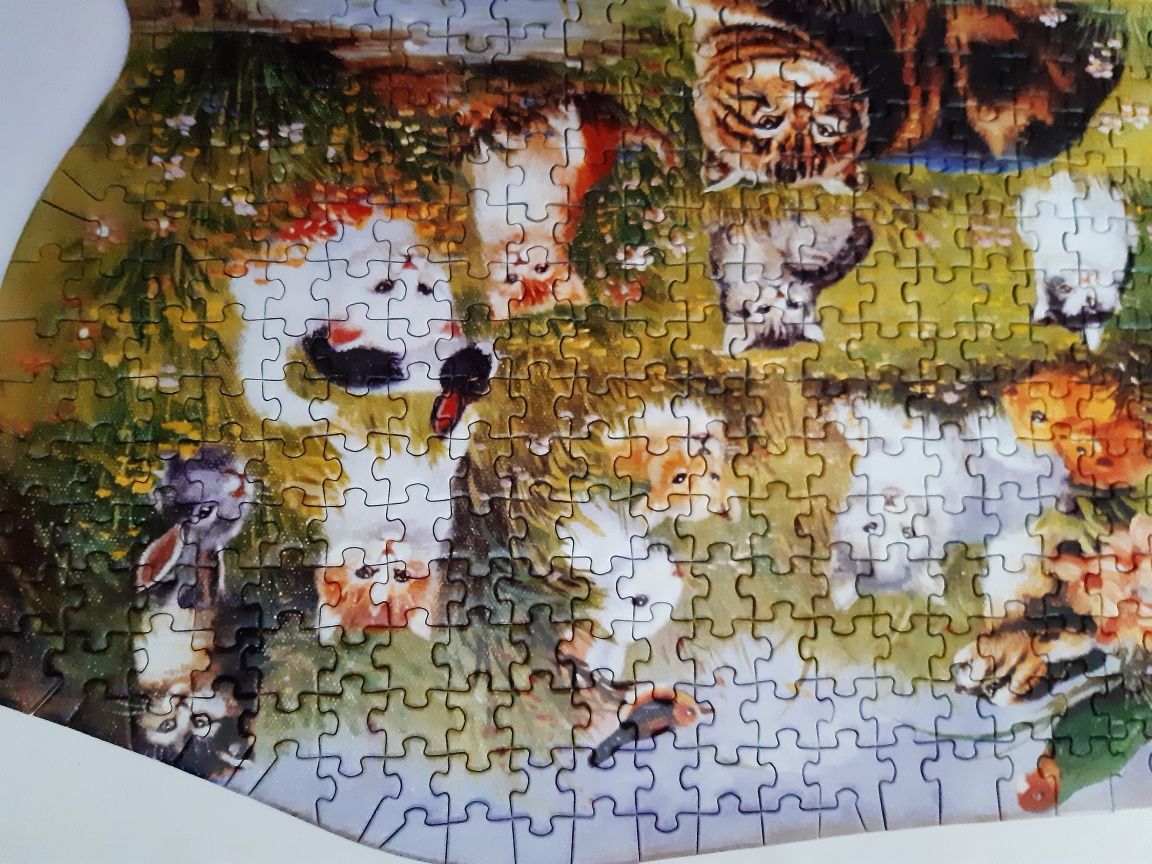 Puzzle 750 elementów kotki