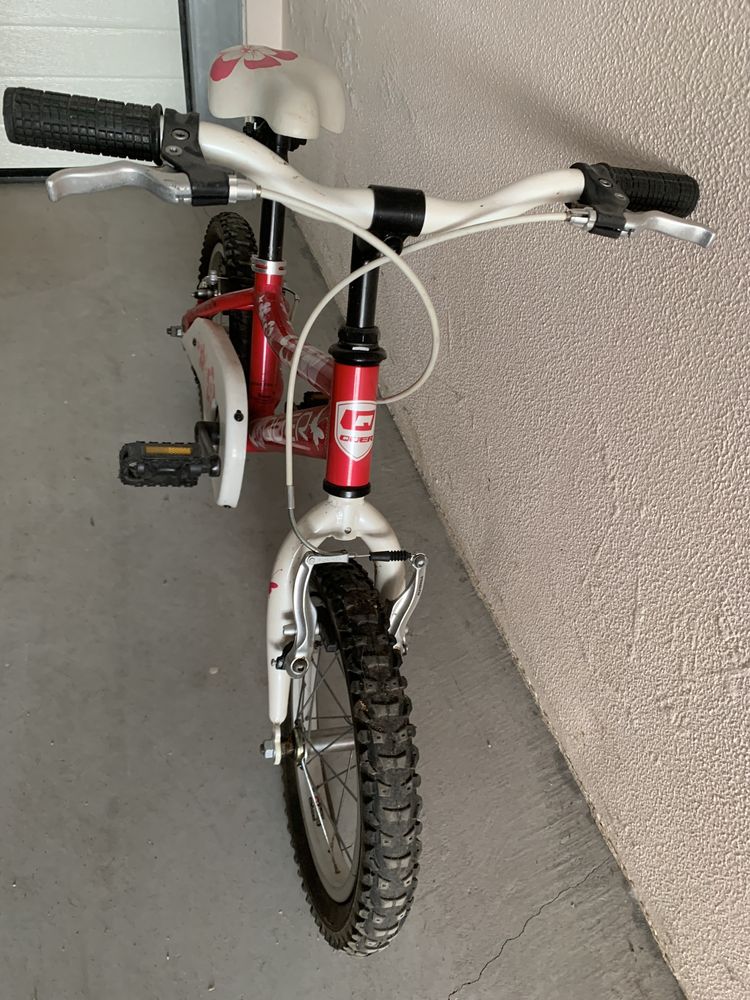 Bicicleta roda 14 rosa