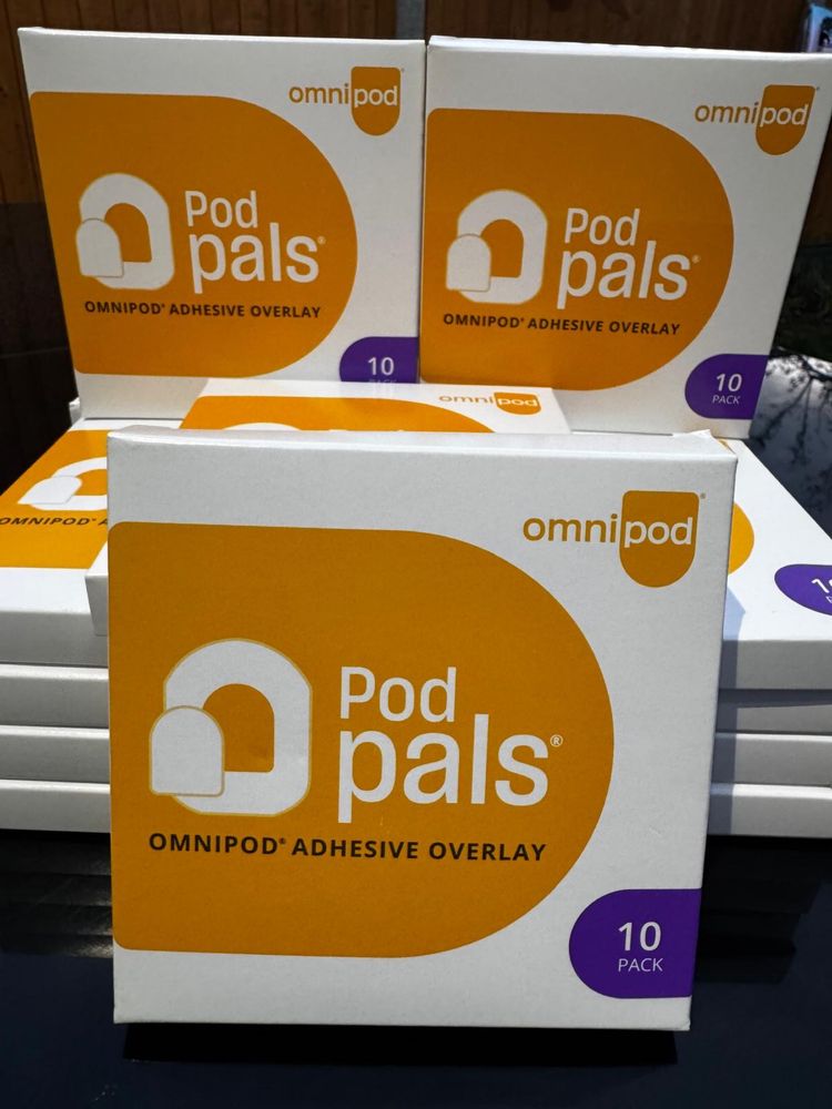 OmniPod Pals naklejki - 5 opakowań