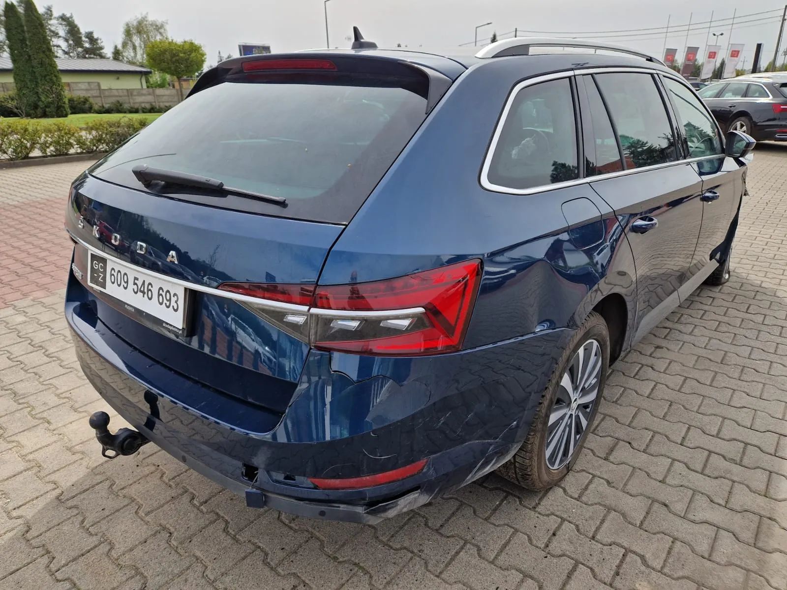Skoda Superb 200KM Klimatronic podgrz. tylna kanapa Navi Salon PL FV23%