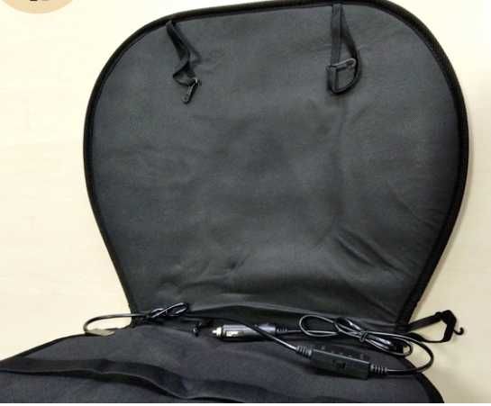 Накидка с подогревом на сидение машины Vitol -Высокая спинка, 3 режима