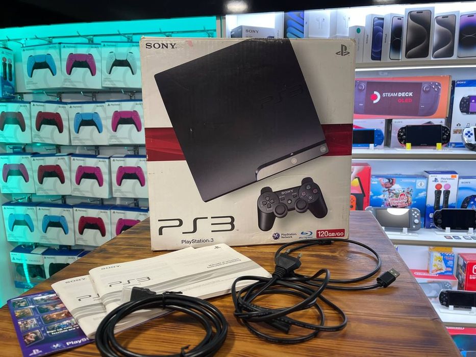 Sony playstation 3 slim 120gb б/у