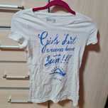 Big Star t-shirt koszulka biała r. S girls just wanna have sun nowa be