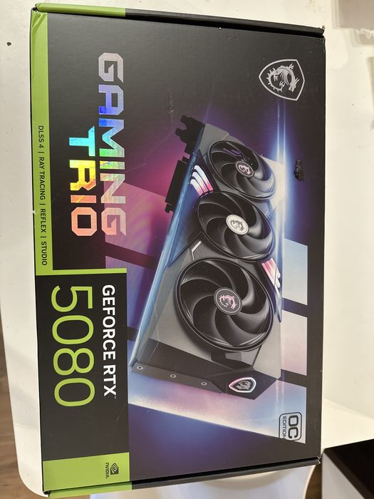 Karta graficzna MSI Geforce rtx 5080 gaming trio OC 16gb GDDR7 DLSS4