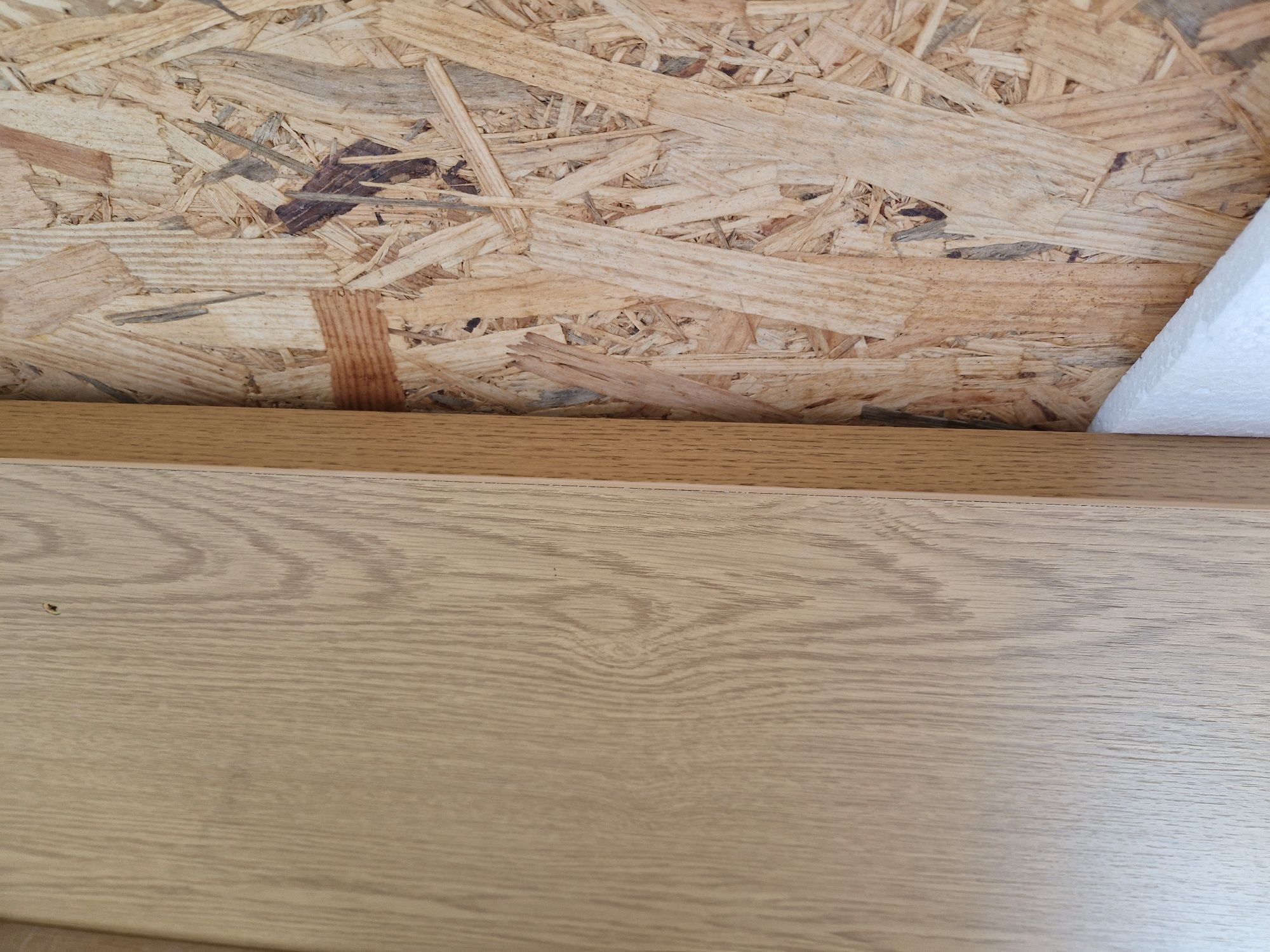 Blat na stół 250x99 plus 2 dostawki po 60 cm Dąb jasny swiss krono