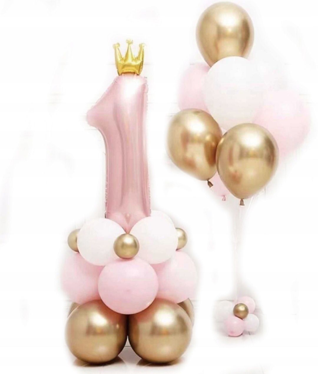 Balon cyfra zestaw balonów DEKORACJA roczek OKAZJA urodziny
