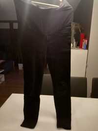 Spodnie ciążowe H&M r. 40 czarne bawełniane