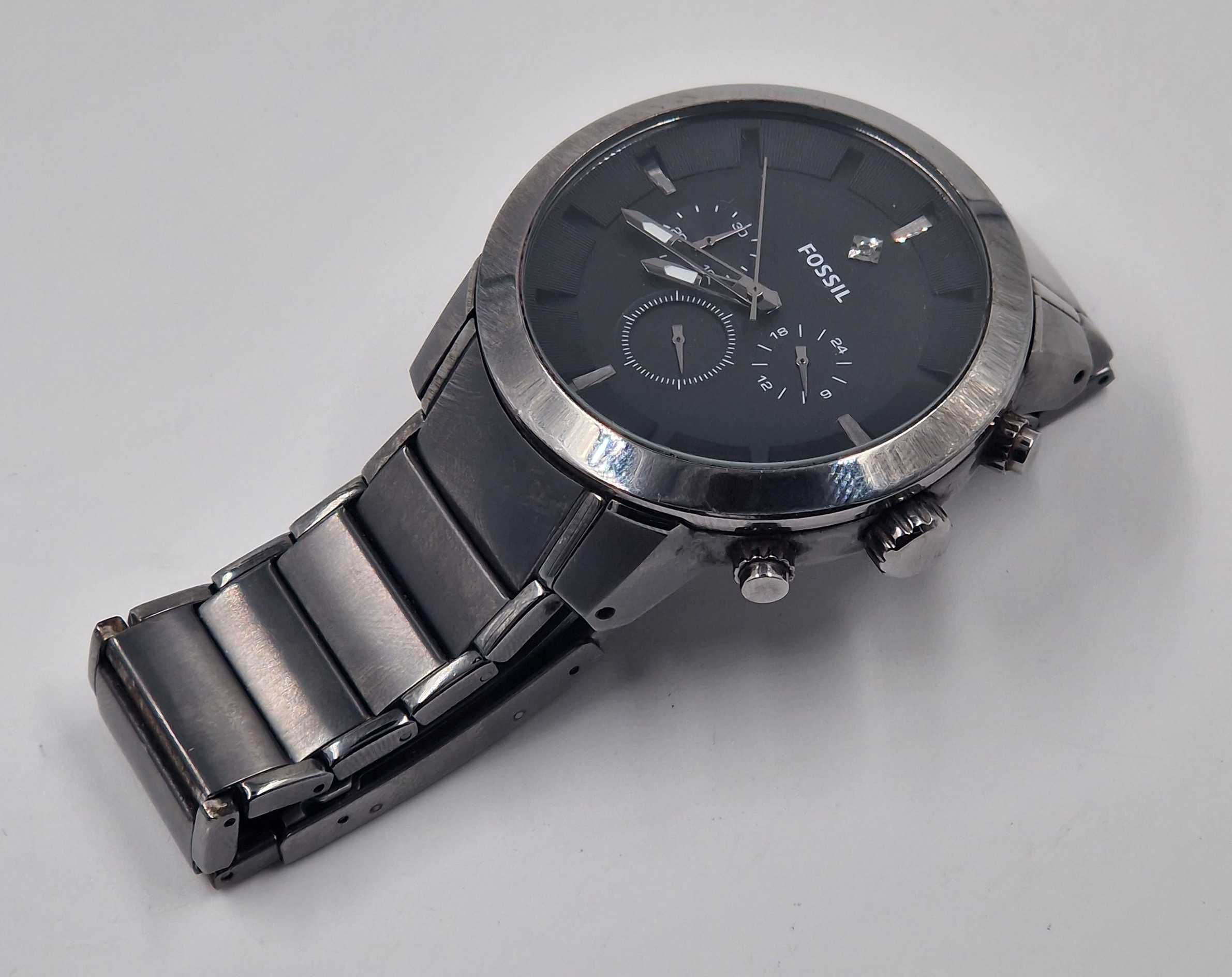 Zegarek męski bransoleta Fossil FS4680 / Nowy Lombard / TG