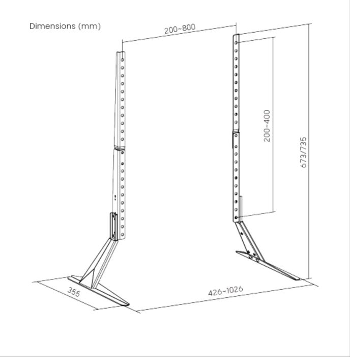 Suporte TV stand universal