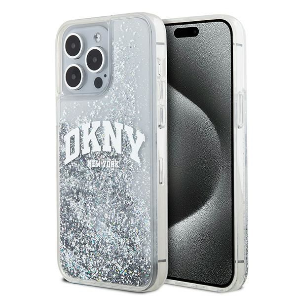 DKNY DKHCP15LLBNAET iPhone 15 Pro6.1" biały/white hardcase Liquid