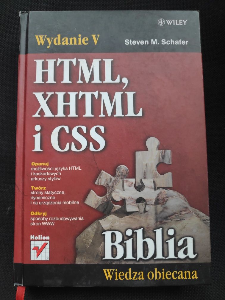 Html xhtml i CSS wydanie V Biblia Schafer Helion