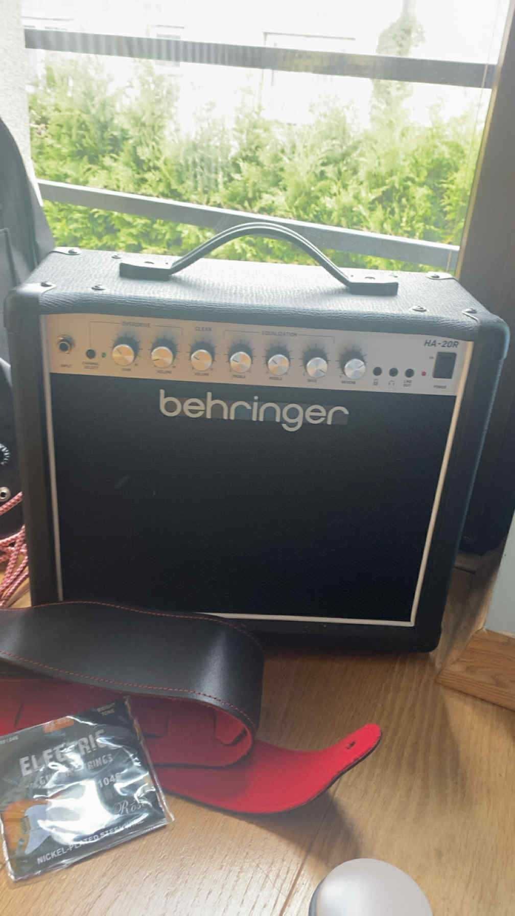 Gitara elektryczna warlock + wzmacniacz