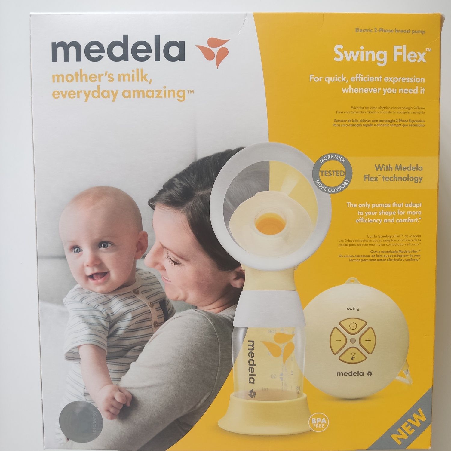 Extrator de leite elétrico Swing Flex - Medela