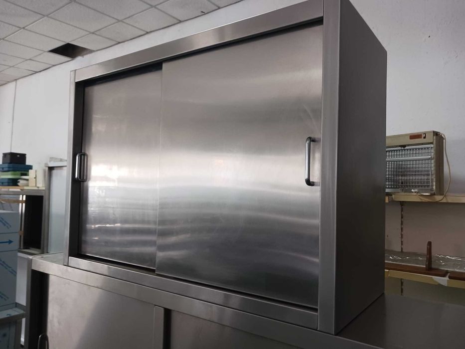 ACM1663 - Armário Mural em Inox de 1m - Usado